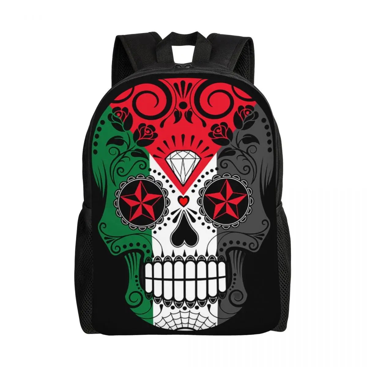 Custom Palestinians Keffiyeh Pattern Backpacks for Women Men Water Resistant