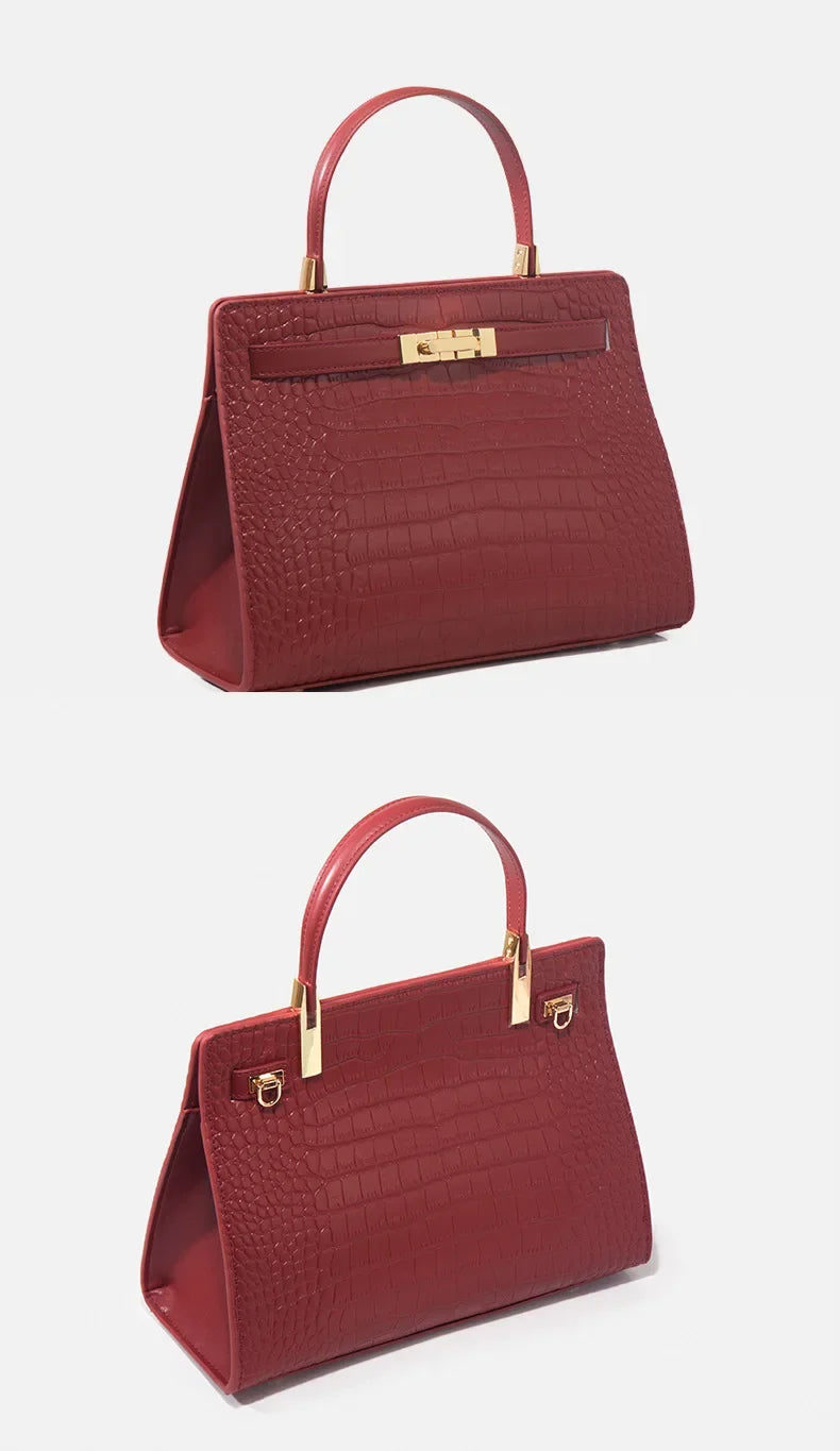 Luxurious Large Capacity Crossbody Handbag