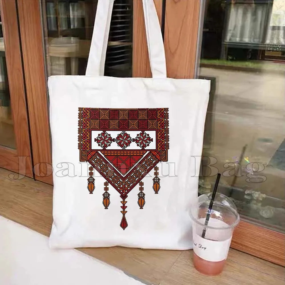 Heart Peace Floral Arabic Calligraphy Arab Keffiyeh