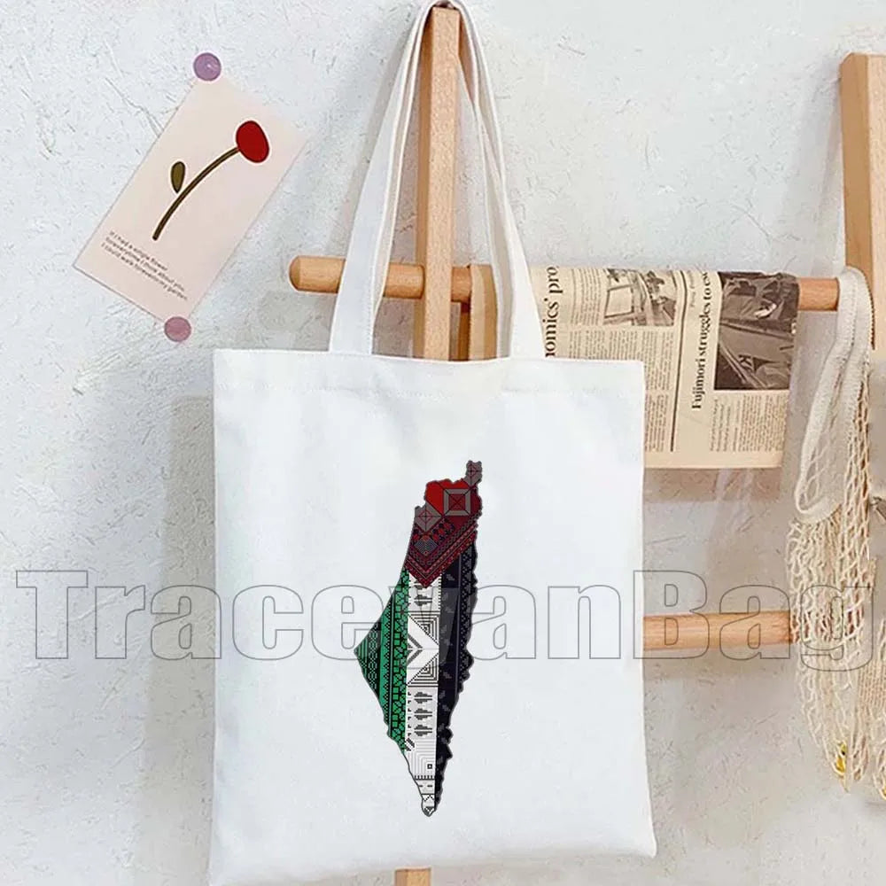 Heart Peace Floral Arabic Calligraphy Palestina Keffiyeh
