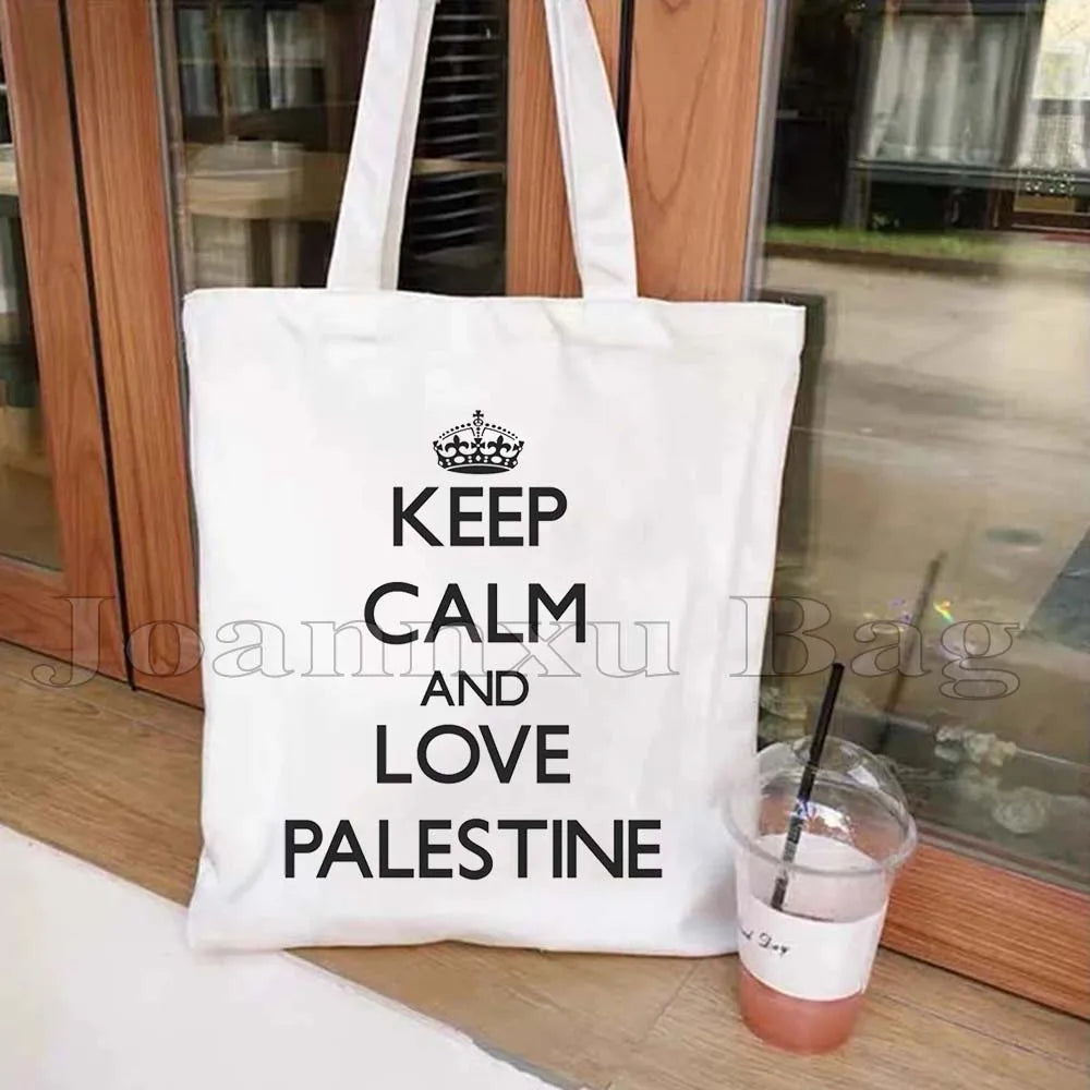 Heart Peace Floral Arabic Calligraphy Arab Keffiyeh