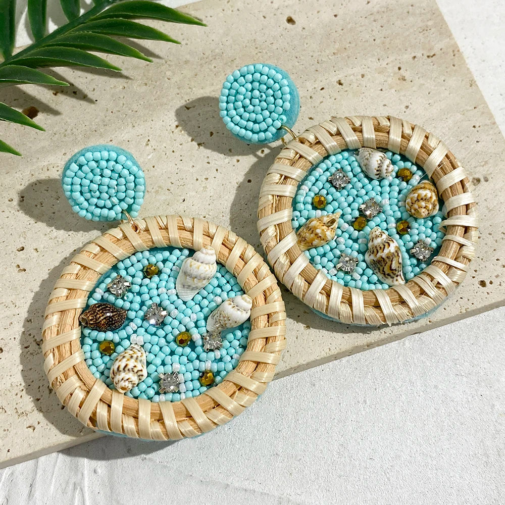 Boho Ocean Drop Earrings