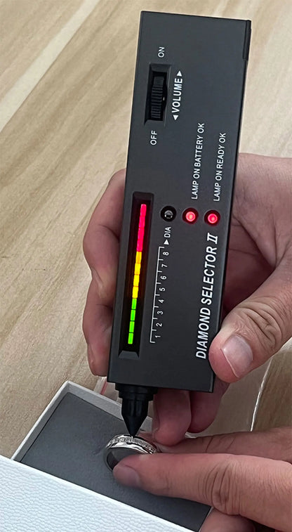 The Eternal Flame Men’s Moissanite Wedding Band