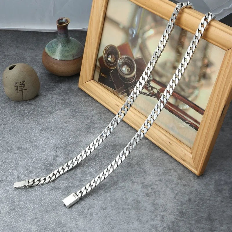 Sterling Silver Chain Set – With Certificate