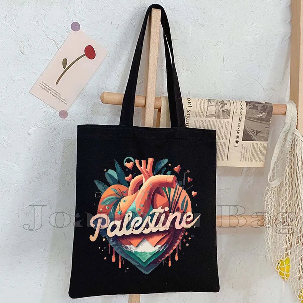 Heart Peace Floral Arabic Calligraphy Arab Keffiyeh