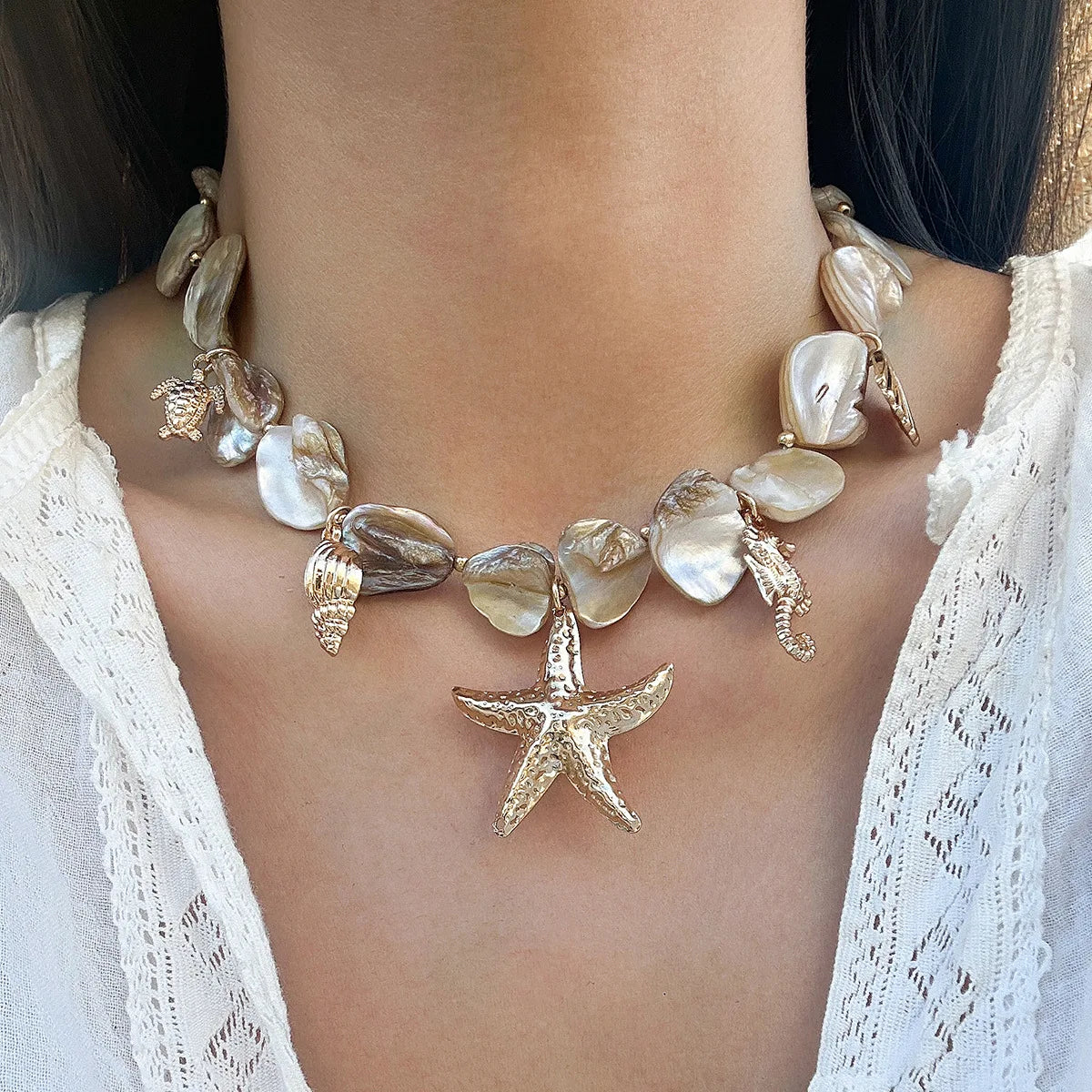 Summer Beach Necklace – Boho Style