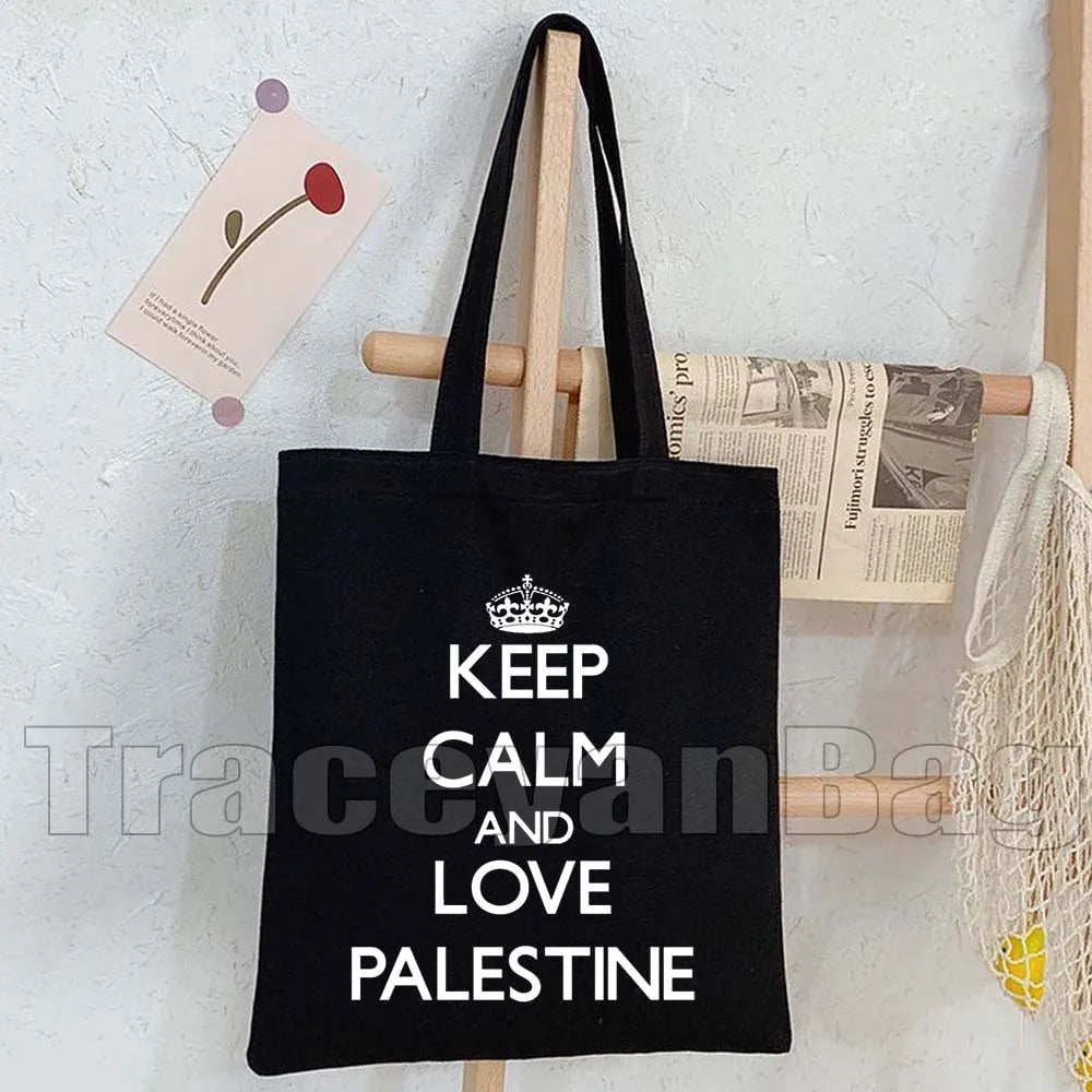 Heart Peace Floral Arabic Calligraphy Palestina Keffiyeh