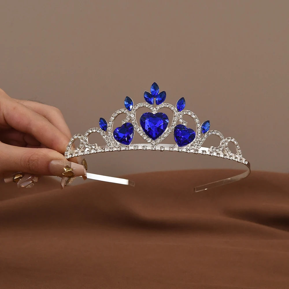 Elegant Princess Crystal Tiara