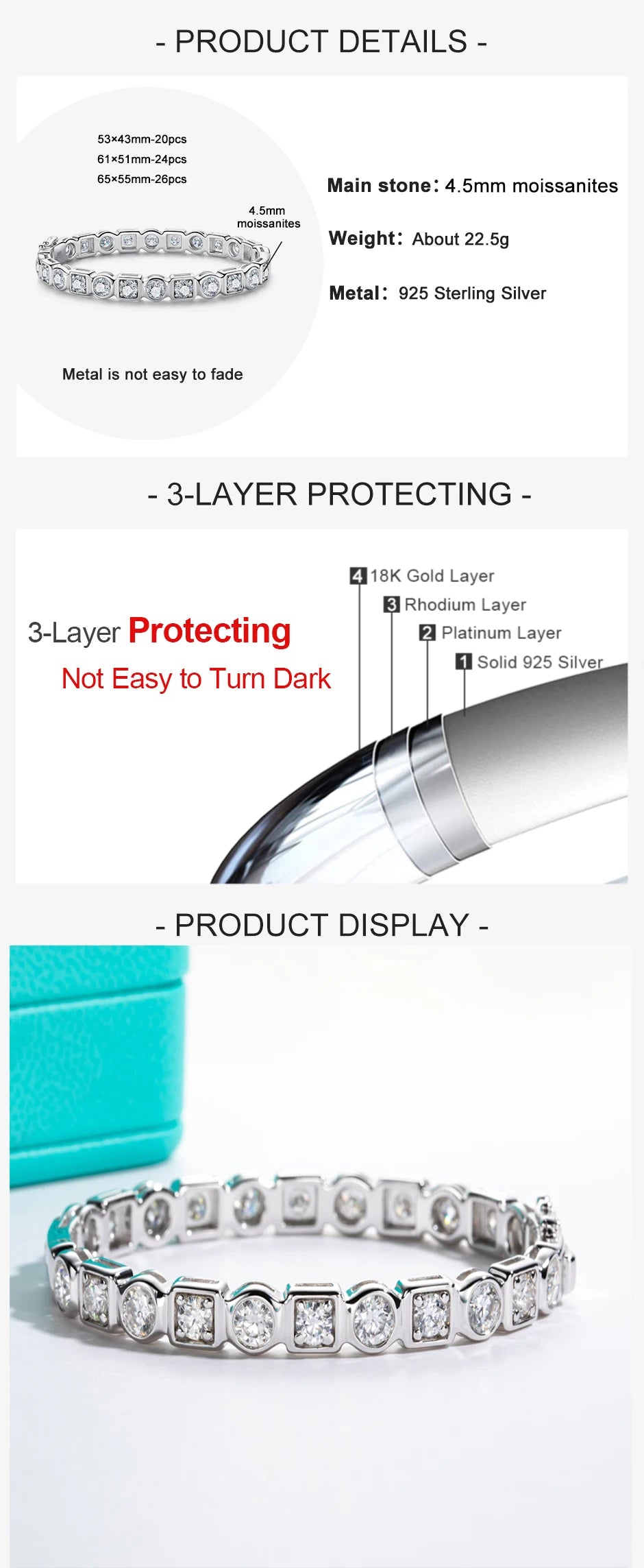 the Éclat Bezel Bracelet