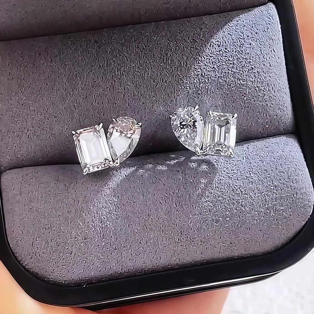 Heavenly Shine Moissanite Earrings