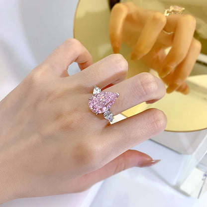 Elegant Moissanite Round-Cut Ring – Sterling Silver Band, Timeless Women’s Jewelry