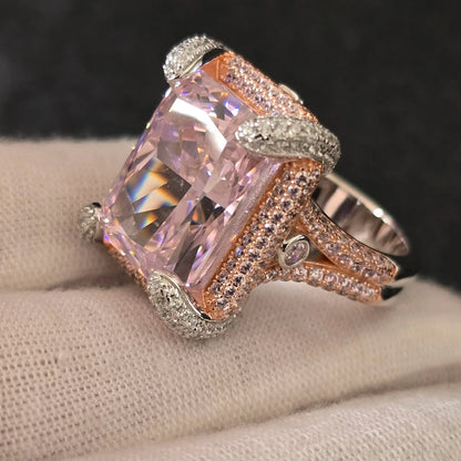 Aurora Pink Diamond Ring