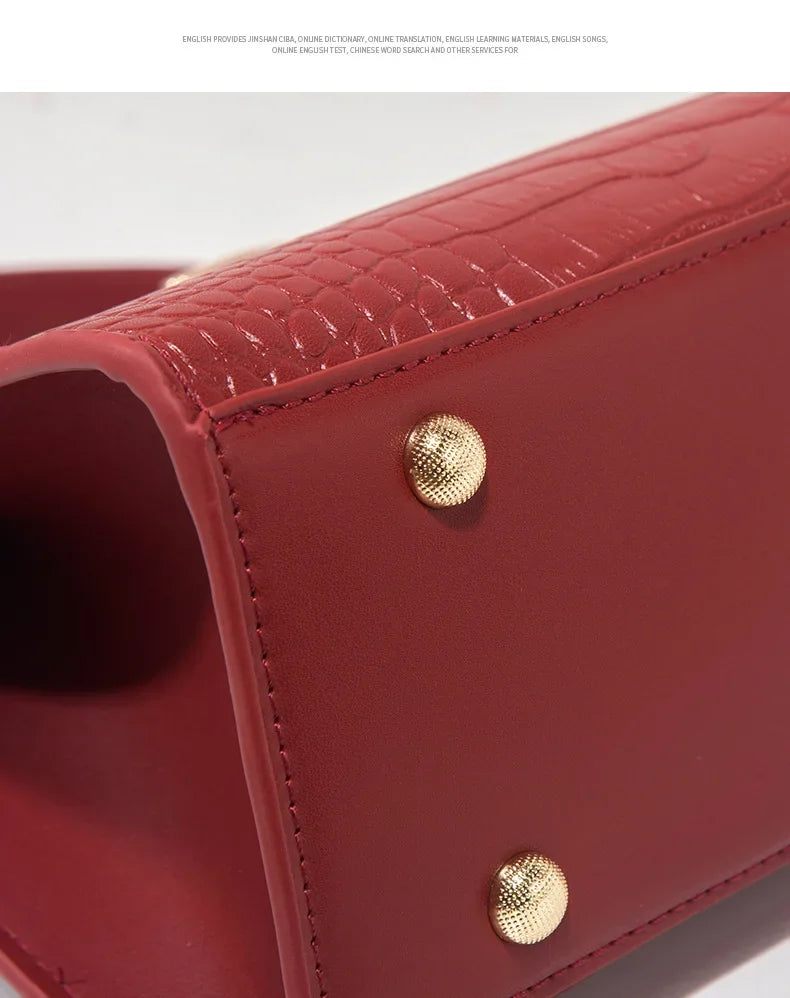 Luxurious Large Capacity Crossbody Handbag