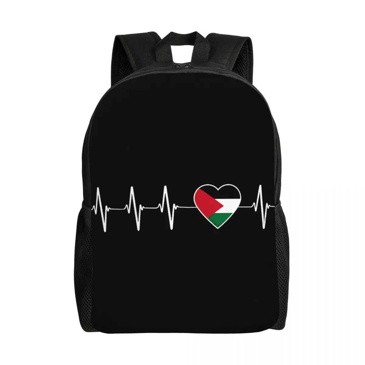 Custom Palestinians Keffiyeh Pattern Backpacks for Women Men Water Resistant