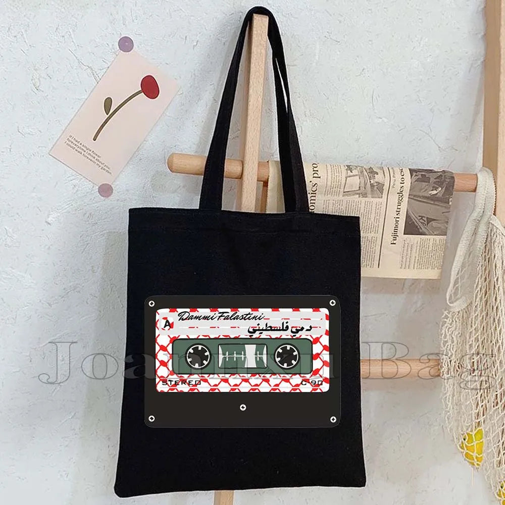 Heart Peace Floral Arabic Calligraphy Arab Keffiyeh