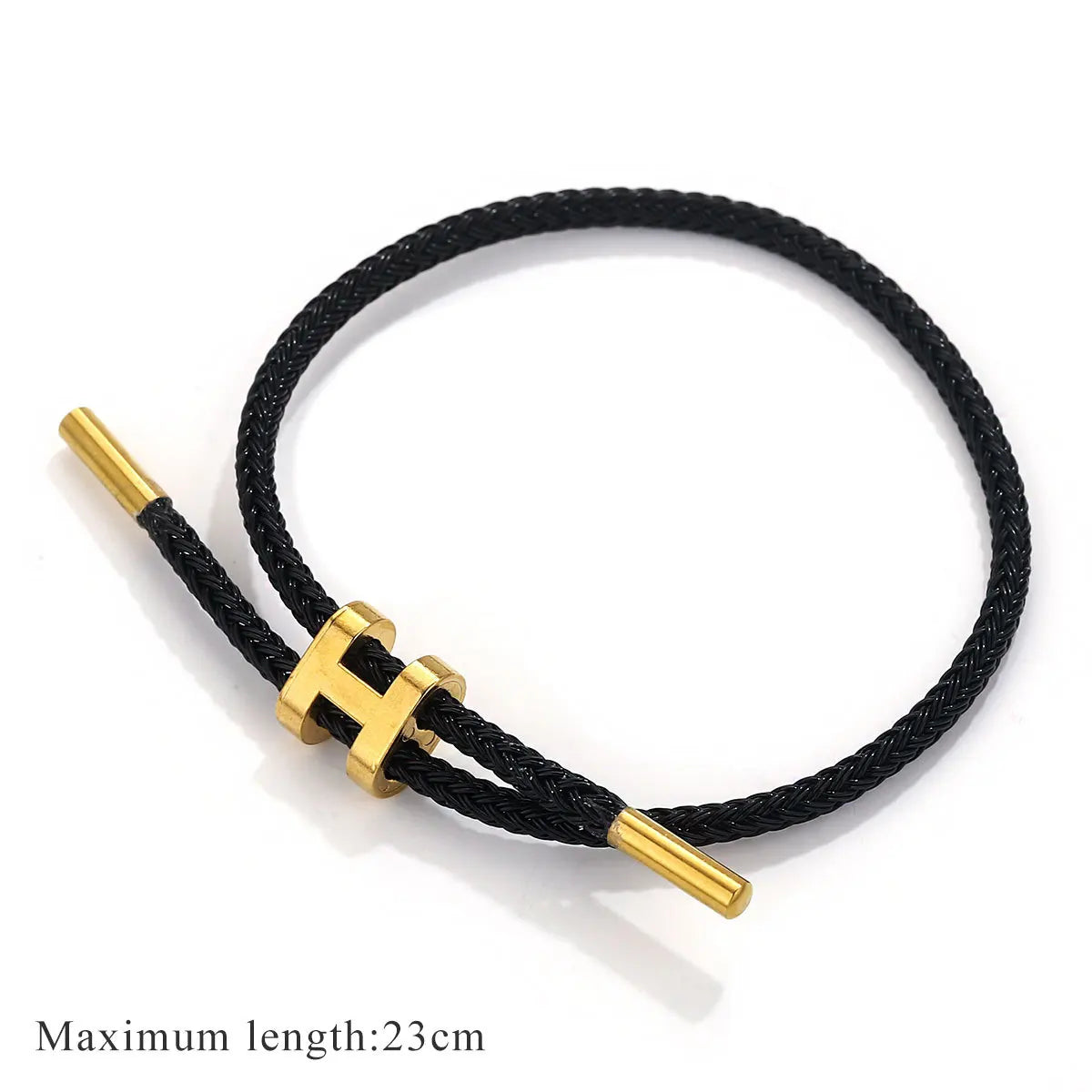 Stainless Steel H Bracelet