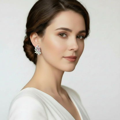 Eterna Ice™ Platinum Diamond Earrings