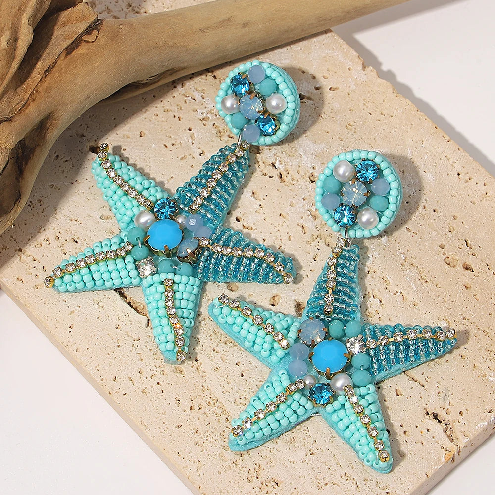 Boho Ocean Drop Earrings