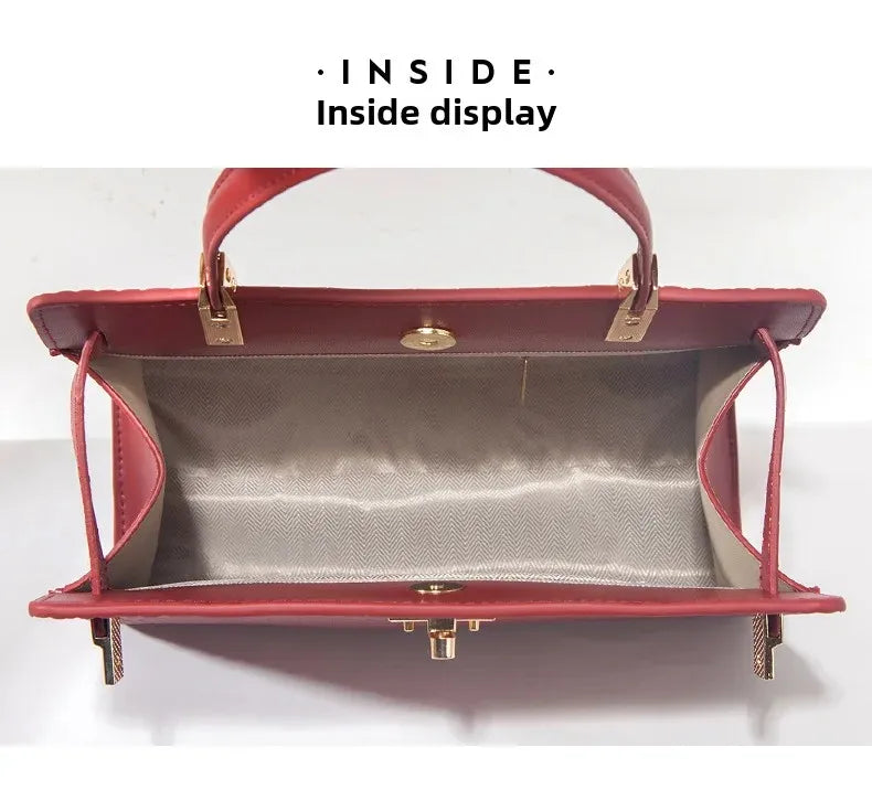 Luxurious Large Capacity Crossbody Handbag