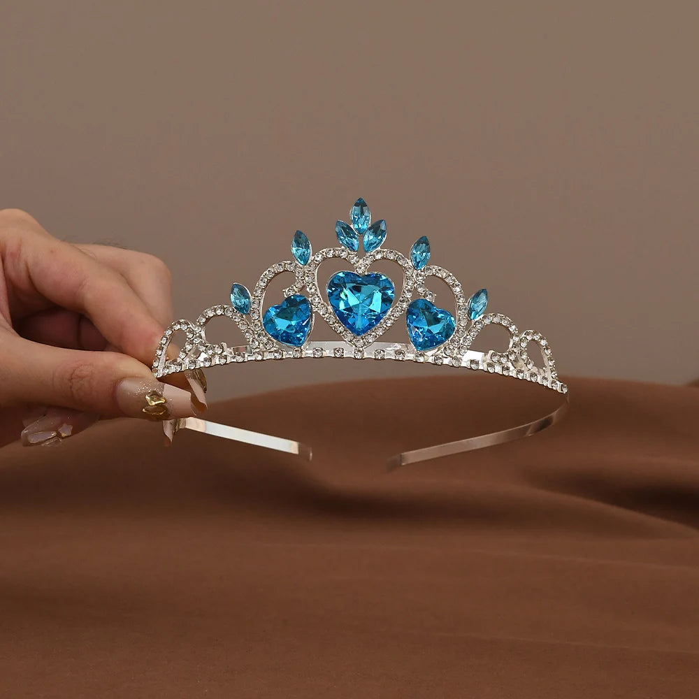 Elegant Princess Crystal Tiara