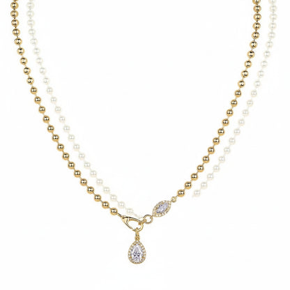 The Golden Desire Teardrop Necklace