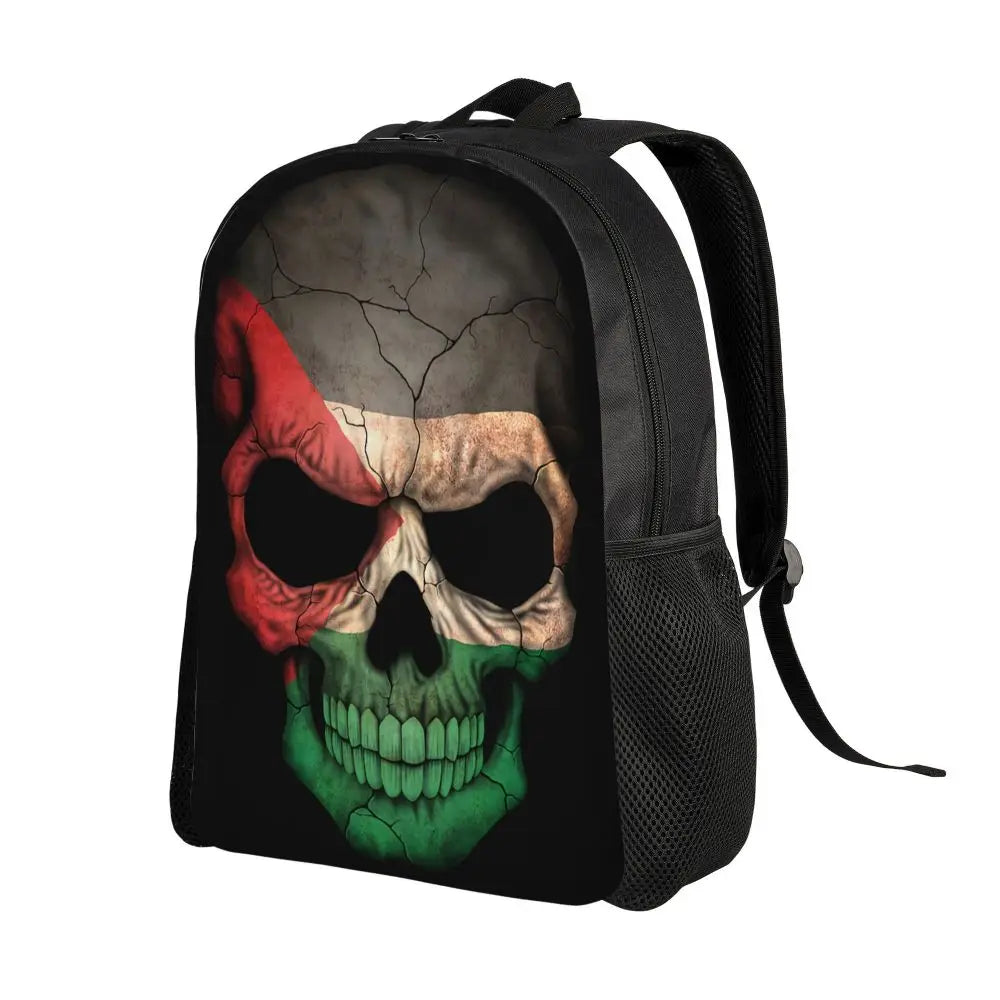 Custom Palestinians Keffiyeh Pattern Backpacks for Women Men Water Resistant