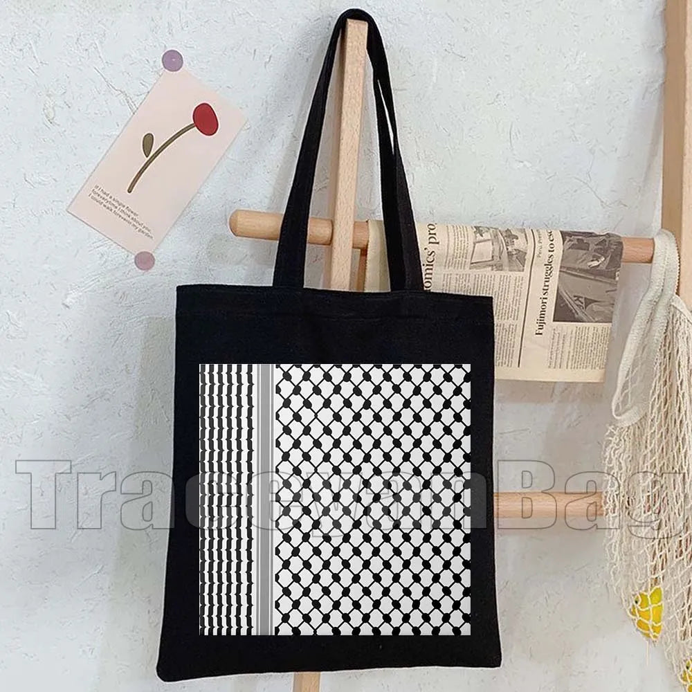 Heart Peace Floral Arabic Calligraphy Palestina Keffiyeh