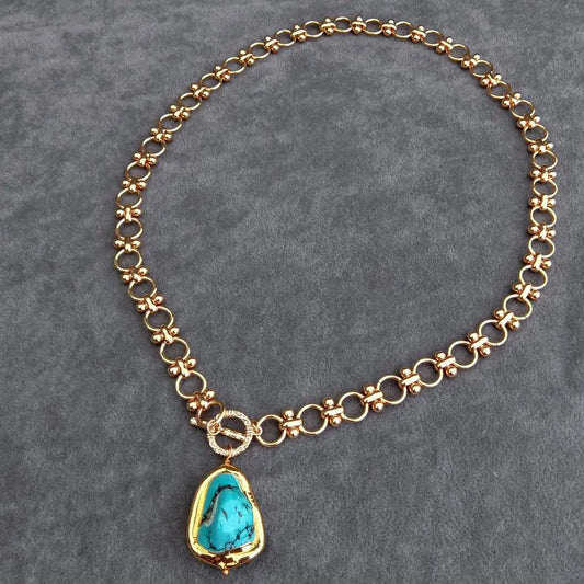 Bluea Gold Plated