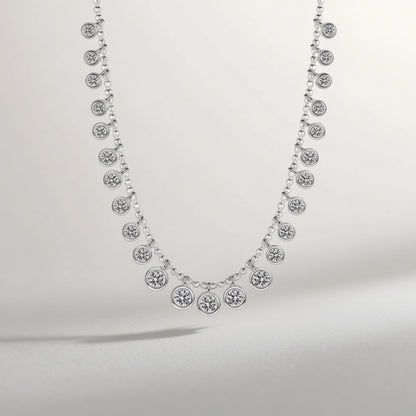 Eternal Glow 4.5CT Full Moissanite Necklace