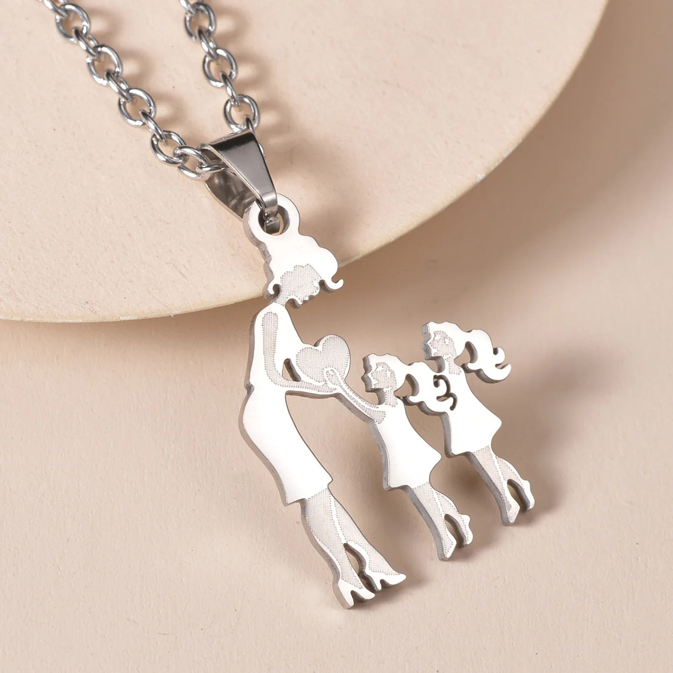 Family Stainless Steel Necklaces