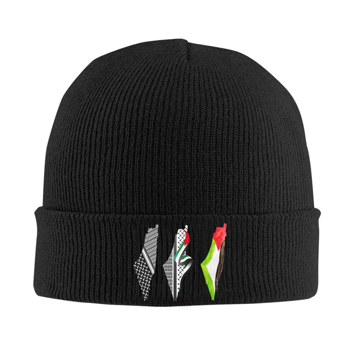Maproots of Palestine And The Palestinians Knit Hat Vintage Caps Men Women Unisex