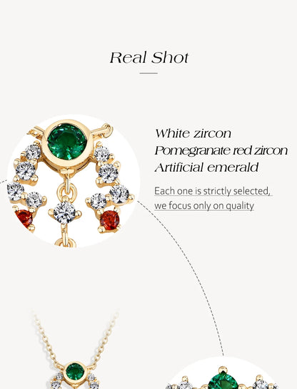 Winter Bell Sparkle Pendant