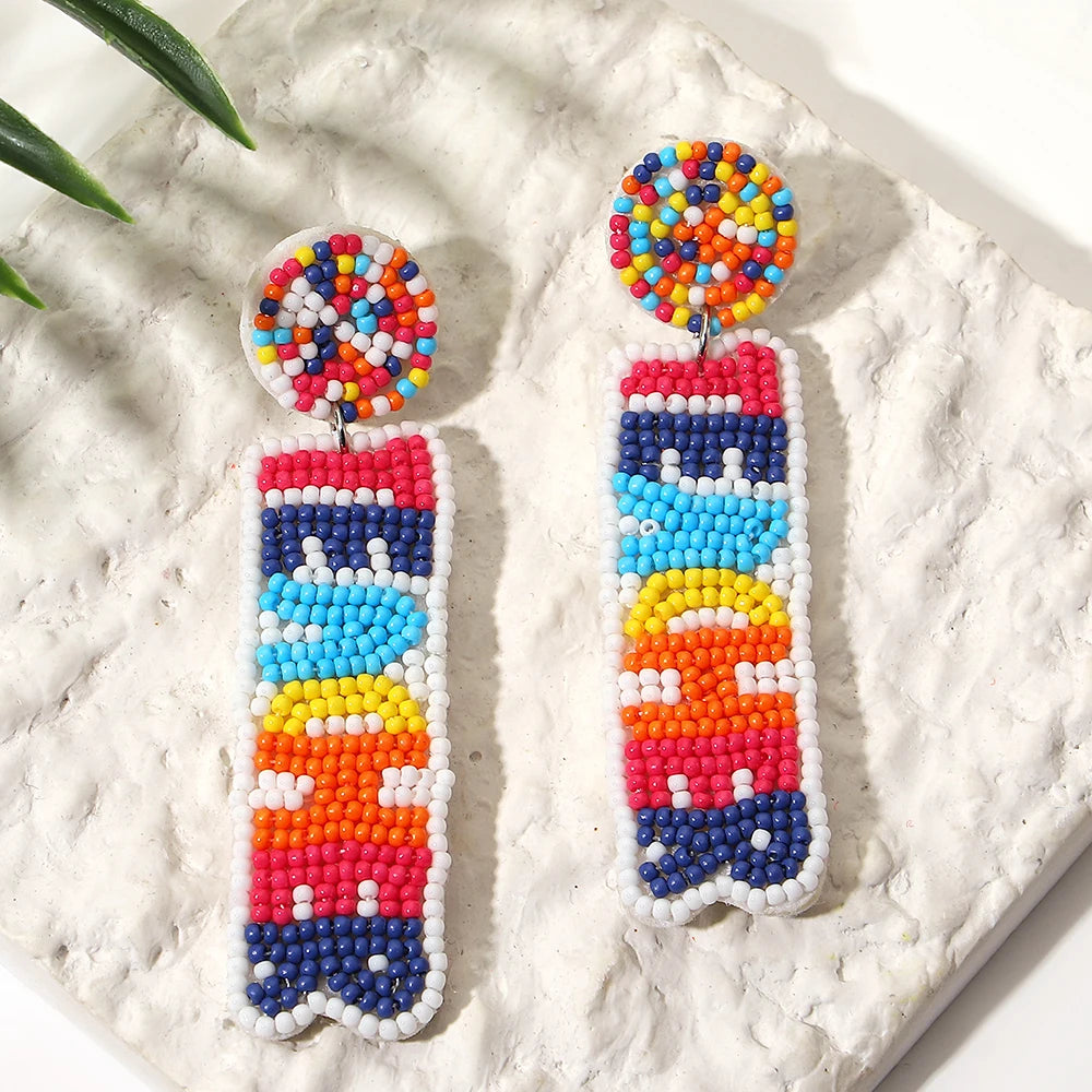 Boho Ocean Drop Earrings