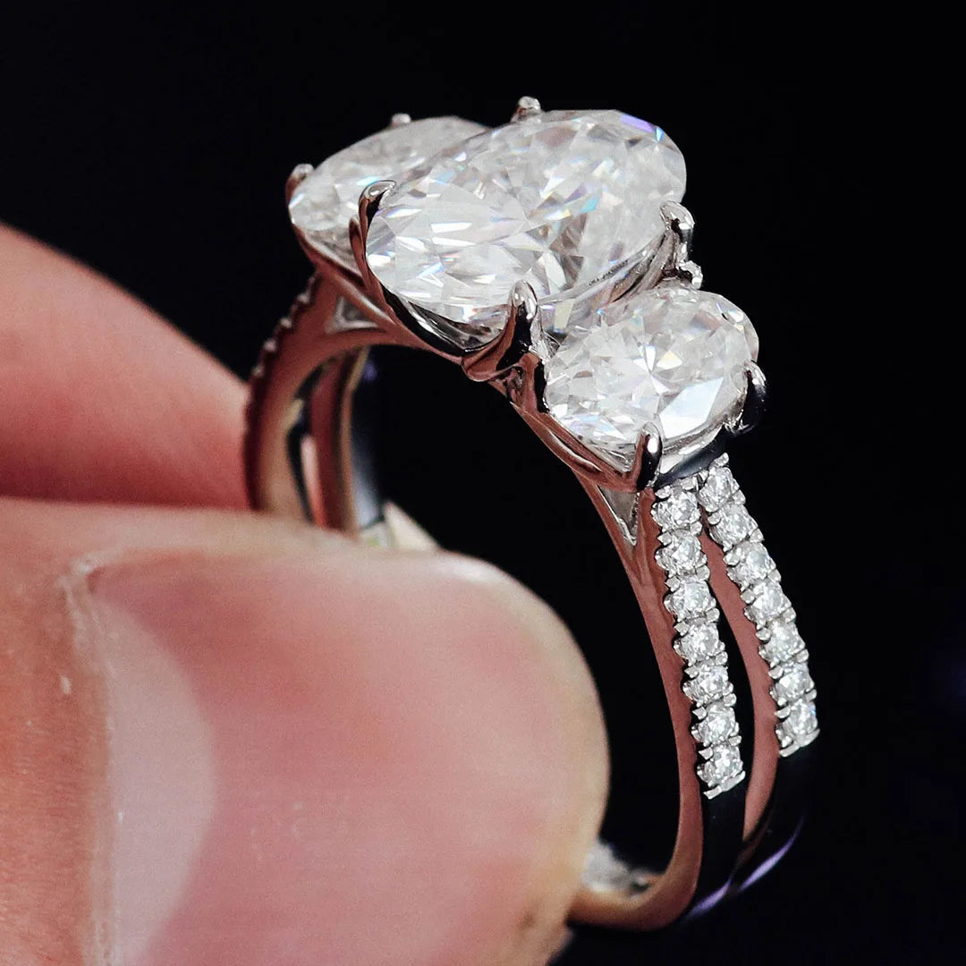 Majestic Oval Radiance Ring