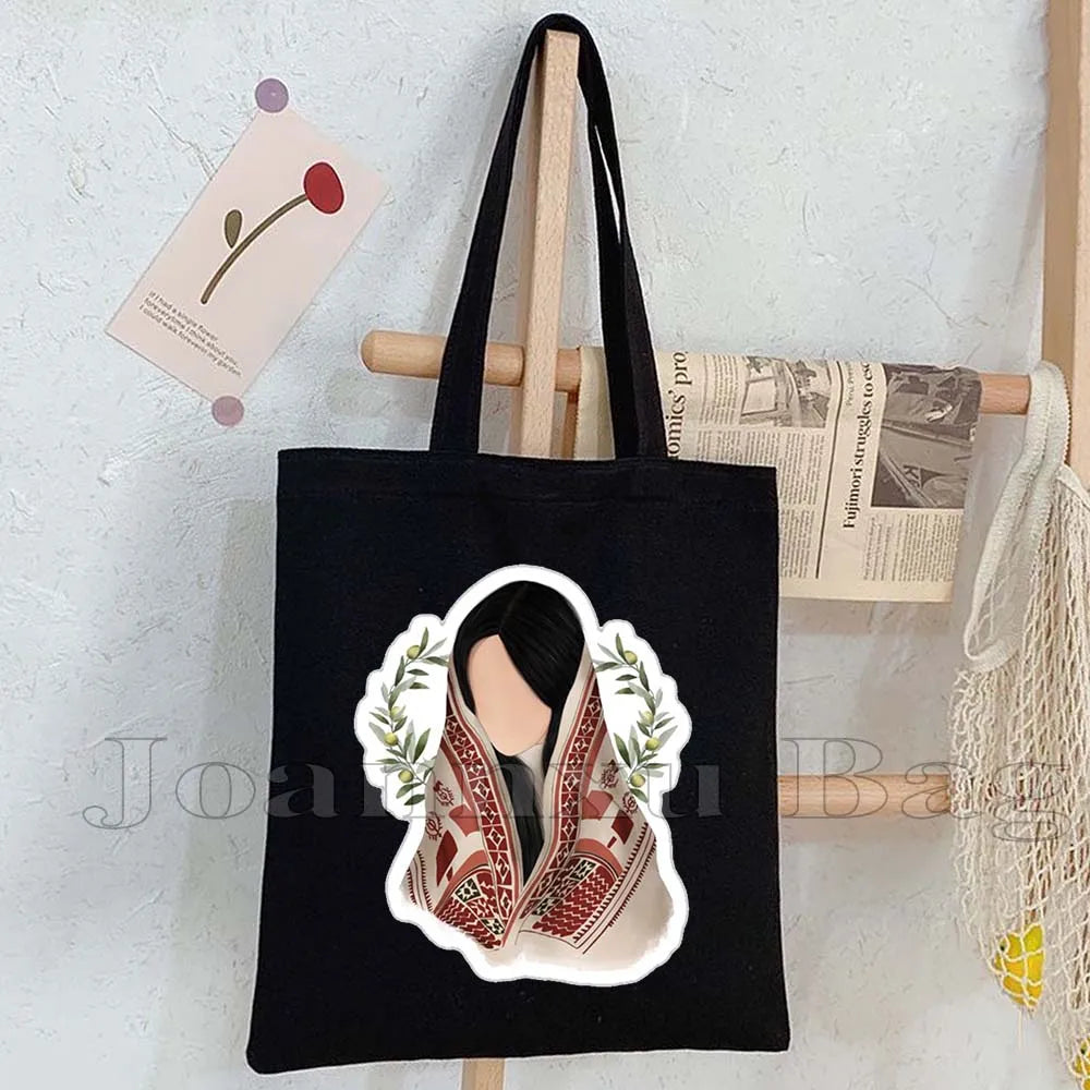 Heart Peace Floral Arabic Calligraphy Arab Keffiyeh