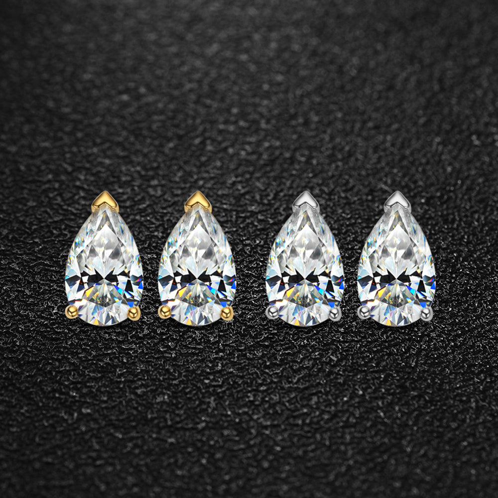 Lumière Drop Moissanite
