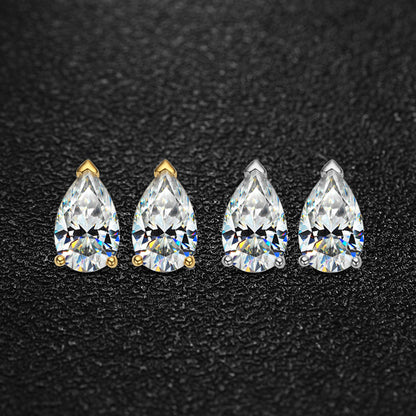 Lumière Drop Moissanite