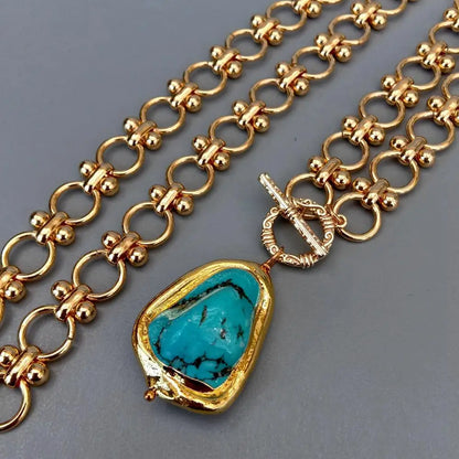 Bluea Gold Plated