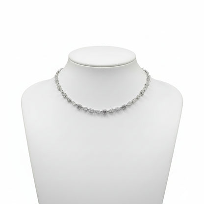 Infinite Glow Multi-Cut Necklace