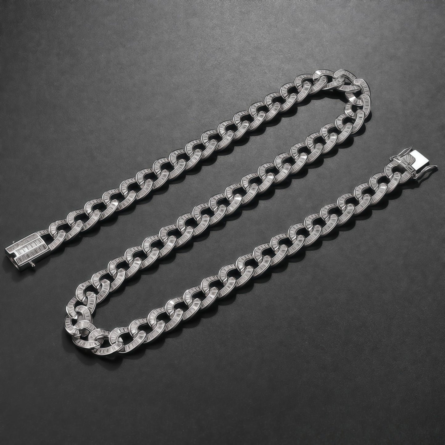 IceLock Supreme Cuban Zircon Chain | 925 Sterling Silver Cuban Link Necklace for Men | AAAAA Zircon | Hip Hop Jewelry