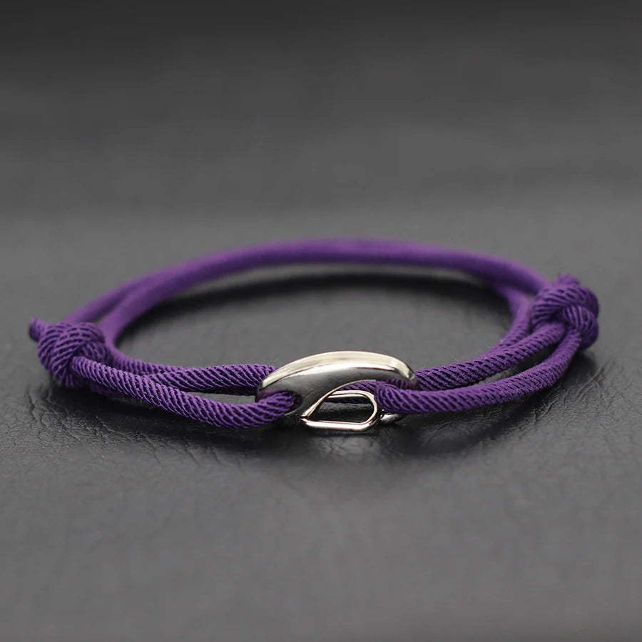 New Simple Style Double Layered Marine String Bracelet