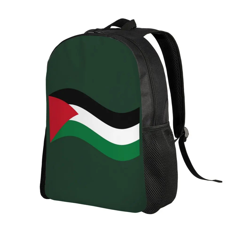 Custom Palestinians Keffiyeh Pattern Backpacks for Women Men Water Resistant