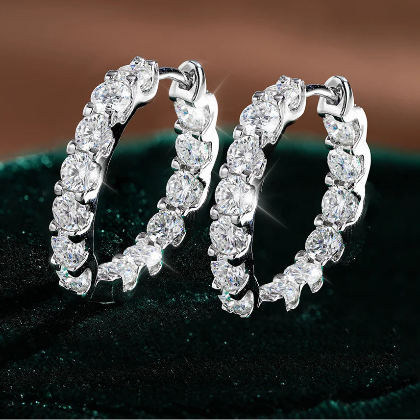 Brilliance Hoops – Wedding & Party Sparkle