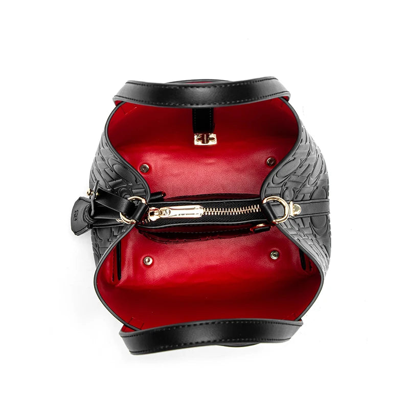 CHCH Women's Tote Bag New Steel Embossed Handheld