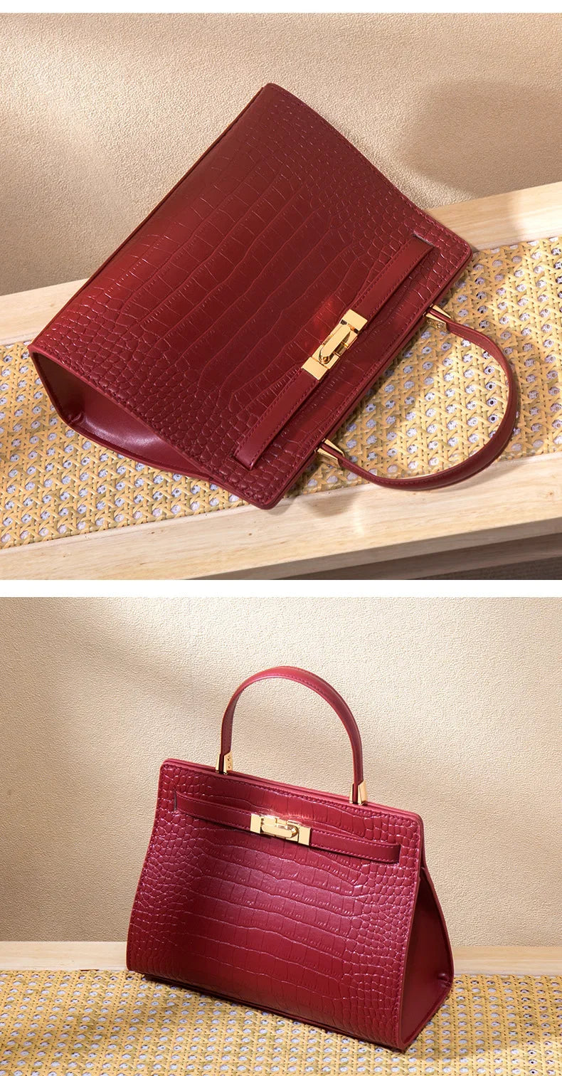 Luxurious Large Capacity Crossbody Handbag