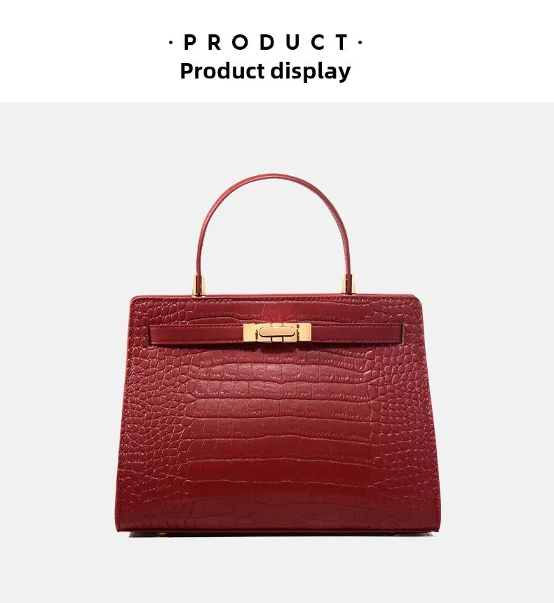 Luxurious Large Capacity Crossbody Handbag