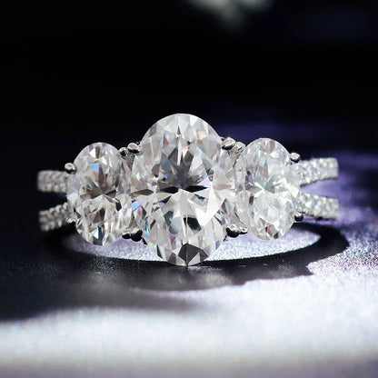 Majestic Oval Radiance Ring