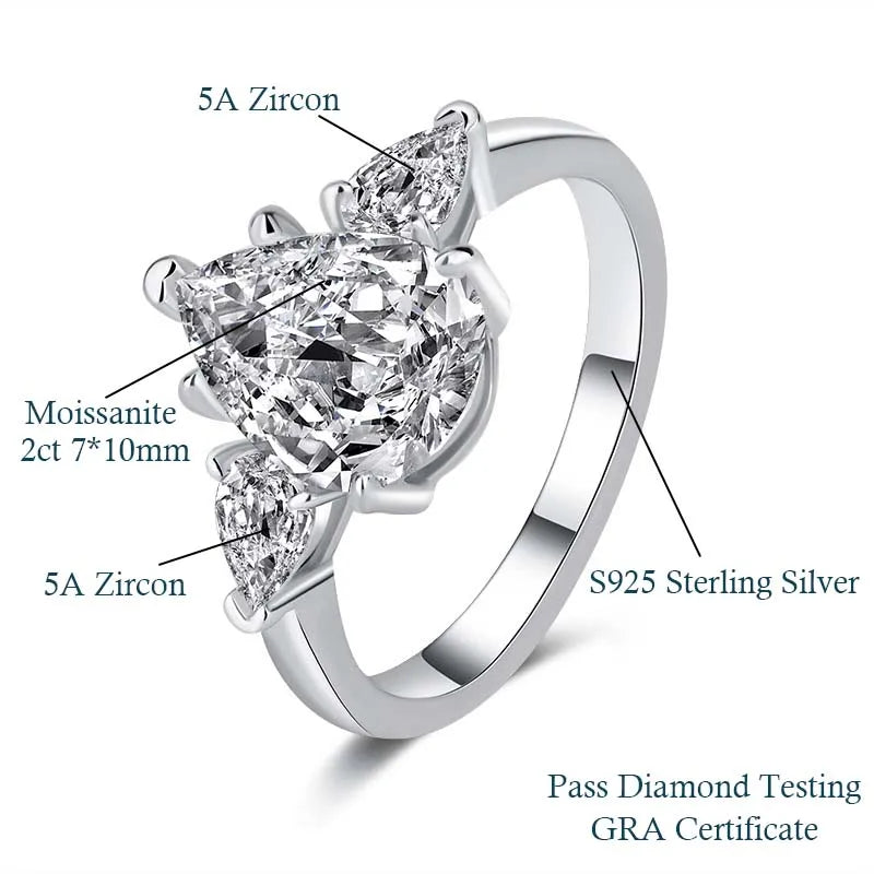 Royal Sovereign 2 Carat Moissanite Majesty Ring
