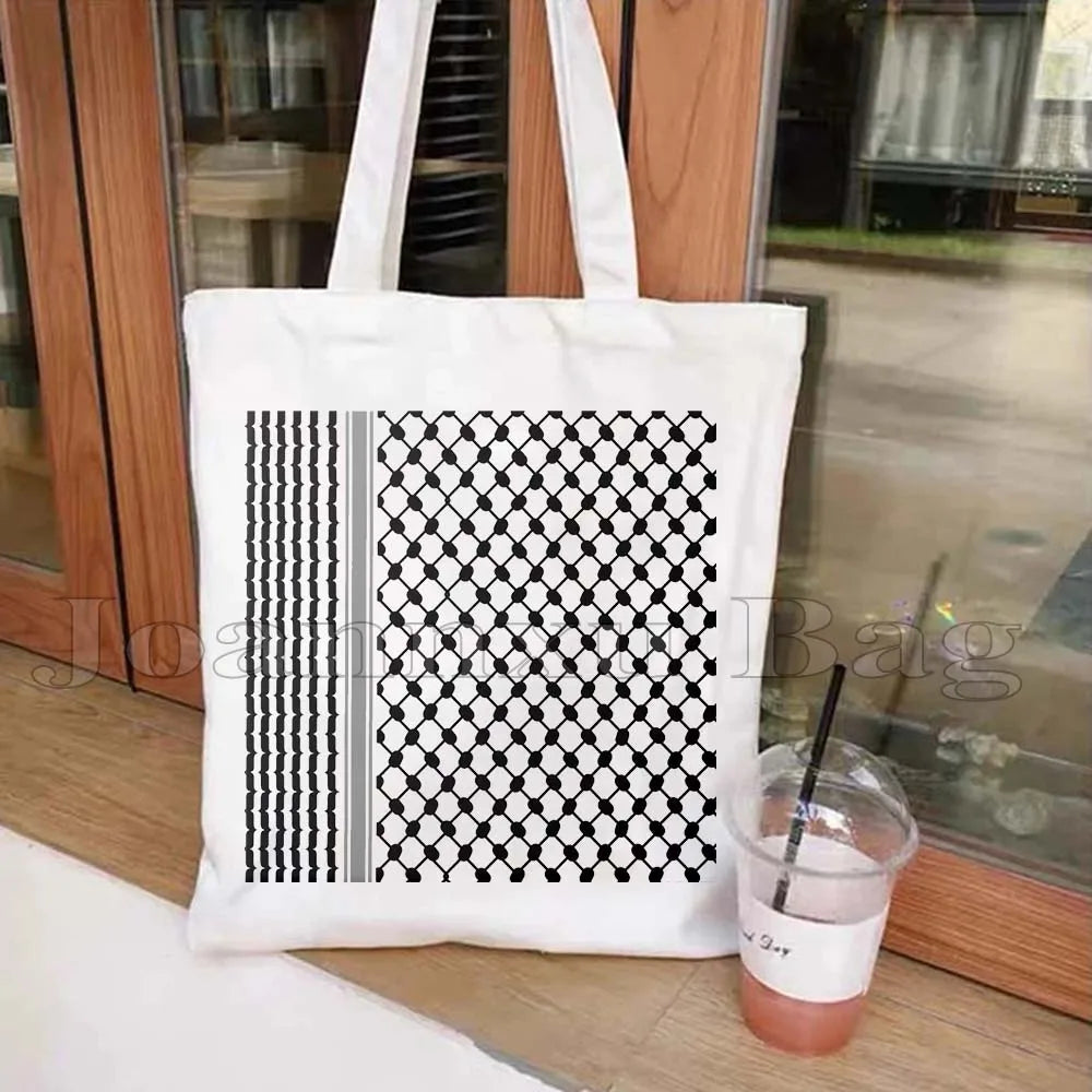 Heart Peace Floral Arabic Calligraphy Arab Keffiyeh