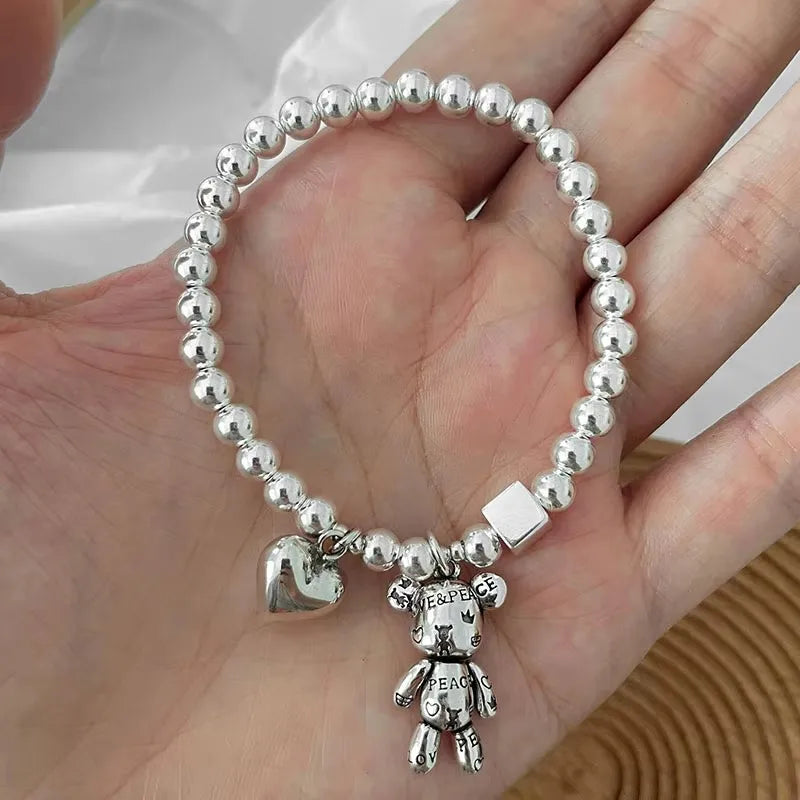 Bracelets for Women String of Beads Accessories925 Sterling Silver
